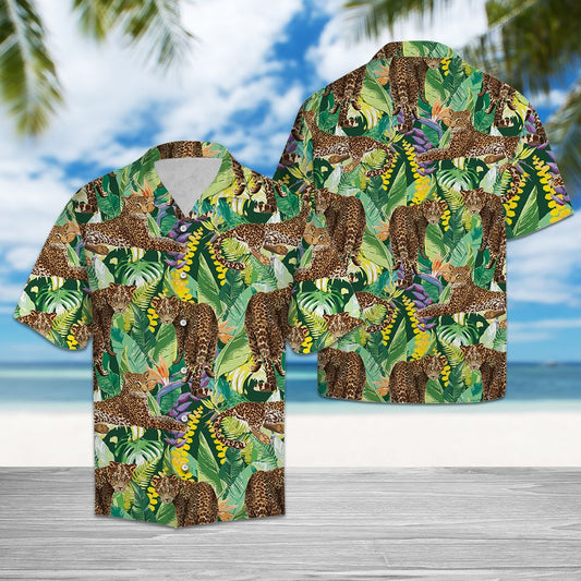 Leopard Tropical G5703 - Hawaii Shirt