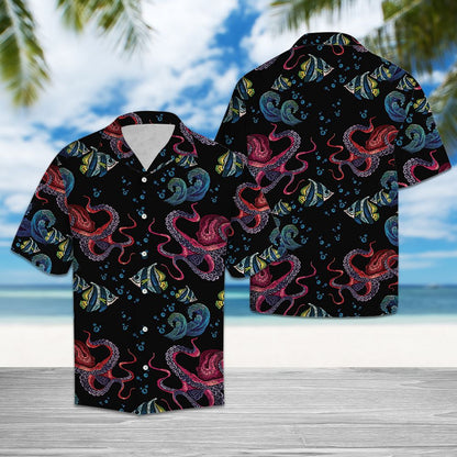 Happy Octopus G5703 - Hawaii Shirt