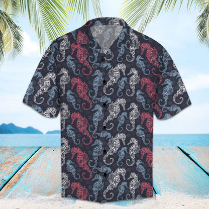 Amazing Seahorse H3751 - Hawaii Shirt
