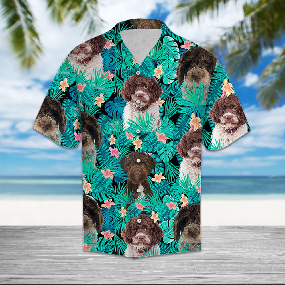 Lagotto Romagnolo Tropical T0307 - Hawaii Shirt