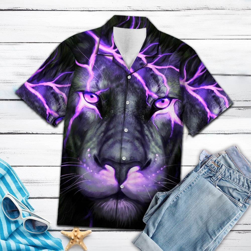 Purple Lion G5703 - Hawaii Shirt