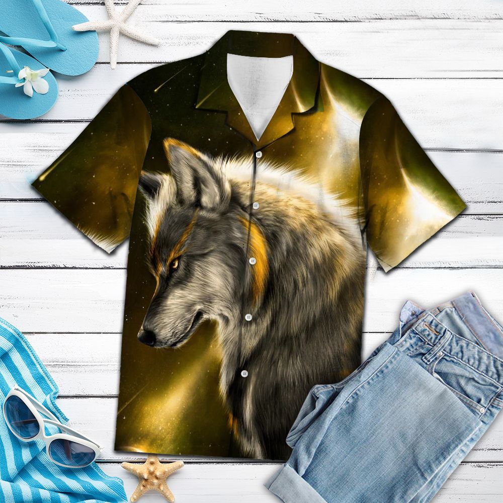 Awesome Wolf G5703 - Hawaii Shirt