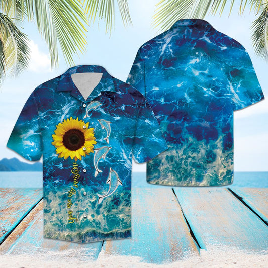 Dolphin You Are My Sunshine G5703 - Hawaii Shirt