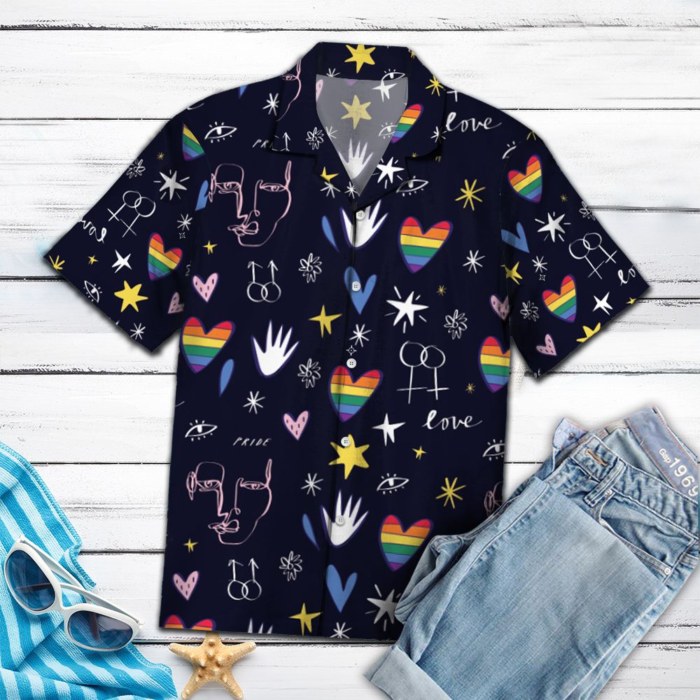Amazing LGBT H3766 - Hawaii Shirt