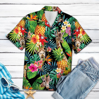 Hiding Giraffe G5703 - Hawaii Shirt