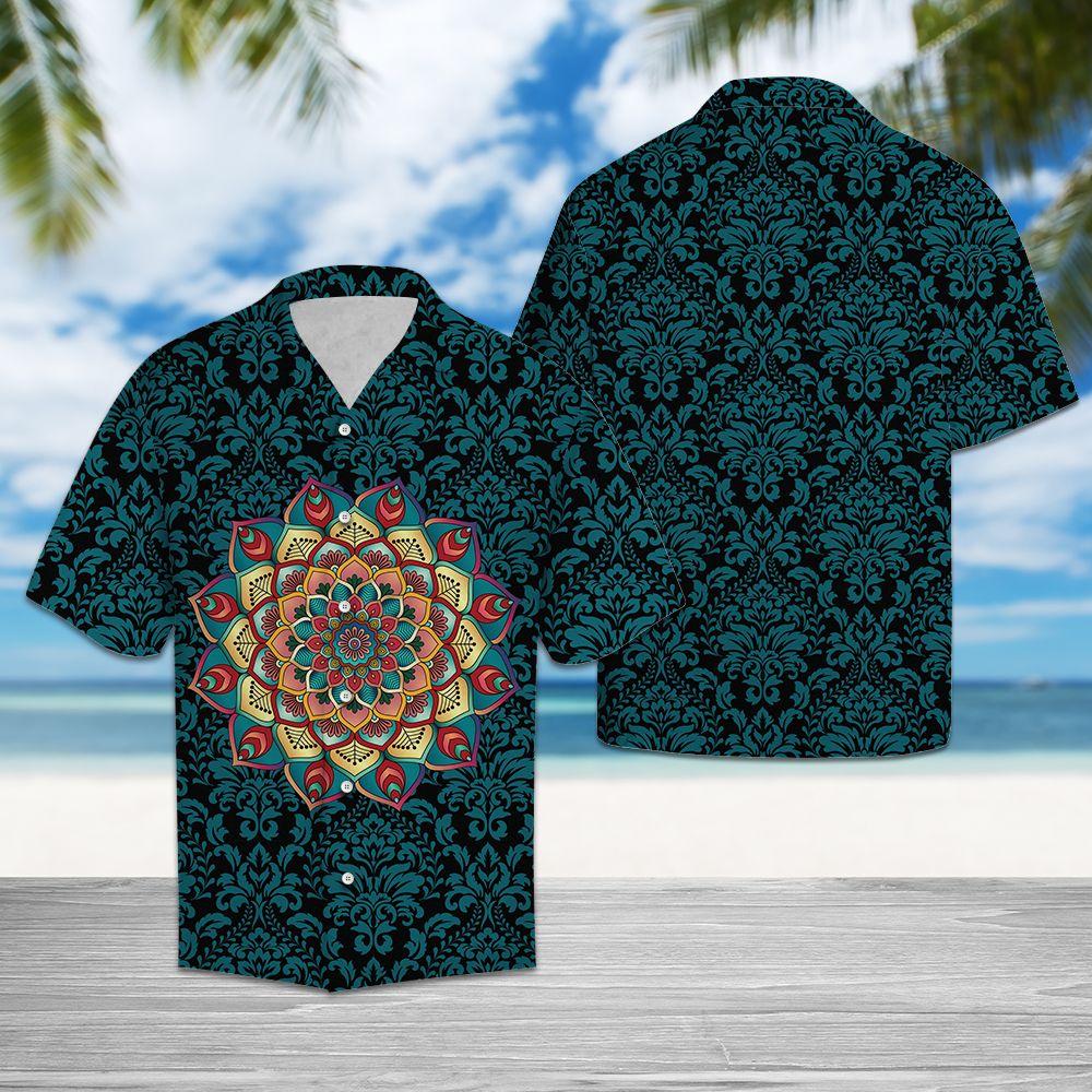 Blue Mandala G5703 - Hawaii Shirt