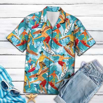 Surfing Lovers G5703 - Hawaii Shirt