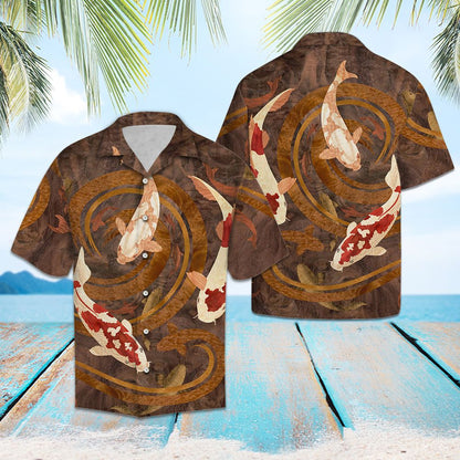 Koi Fish Vintage G5703 - Hawaii Shirt