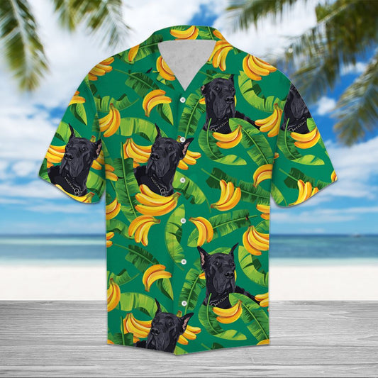 Tropical Banana Great Dane H3705 - Hawaii Shirt