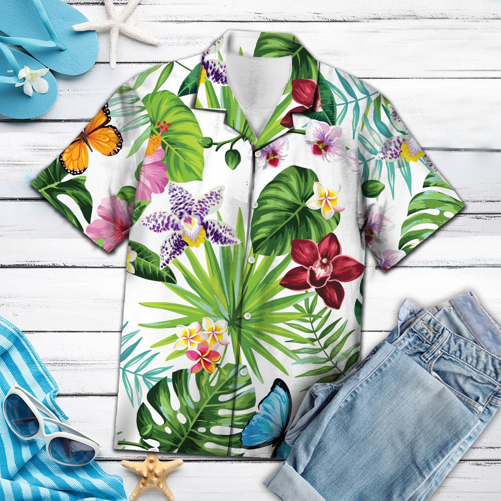 Tropical Butterfly G5703 - Hawaii Shirt