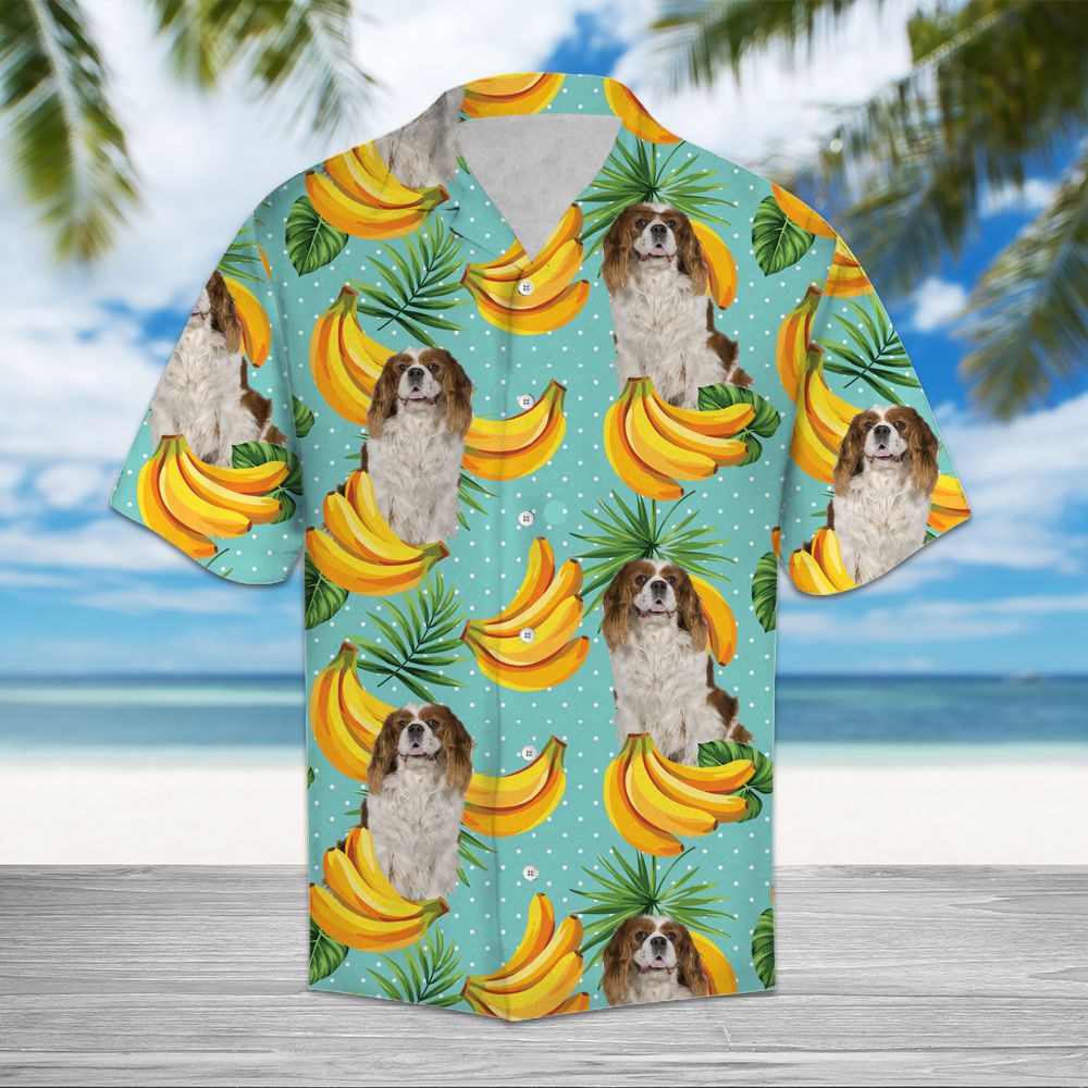 Tropical Banana Cavalier King Charles Spaniel H3718 - Hawaii Shirt