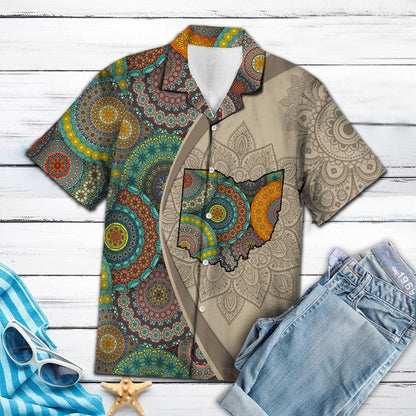 Ohio Mandala H3712 - Hawaii Shirt