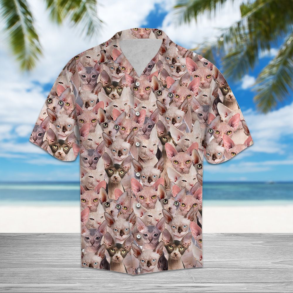 Sphynx Awesome D0307 - Hawaii Shirt