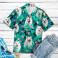 Japanese Spitz Tropical T0307 - Hawaii Shirt