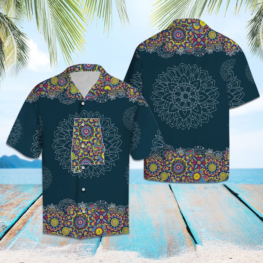 Alabama Mandala T0307 - Hawaii Shirt