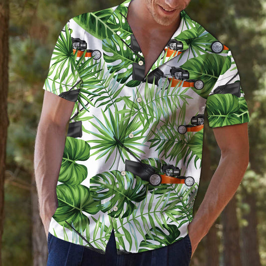 Grass Mowing Green Tropical G5703 - Hawaii Shirt