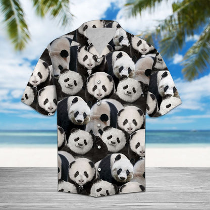 Panda Awesome D0307 - Hawaii Shirt