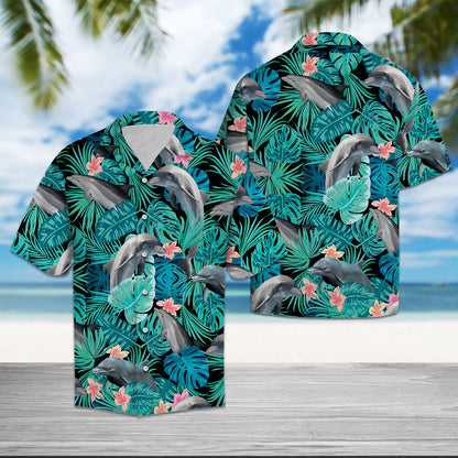 Dolphin Tropical T0307 - Hawaii Shirt