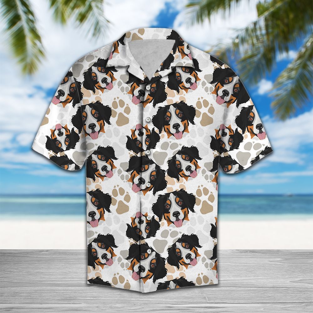 Cute Bernese Mountain Dog H3742 - Hawaii Shirt