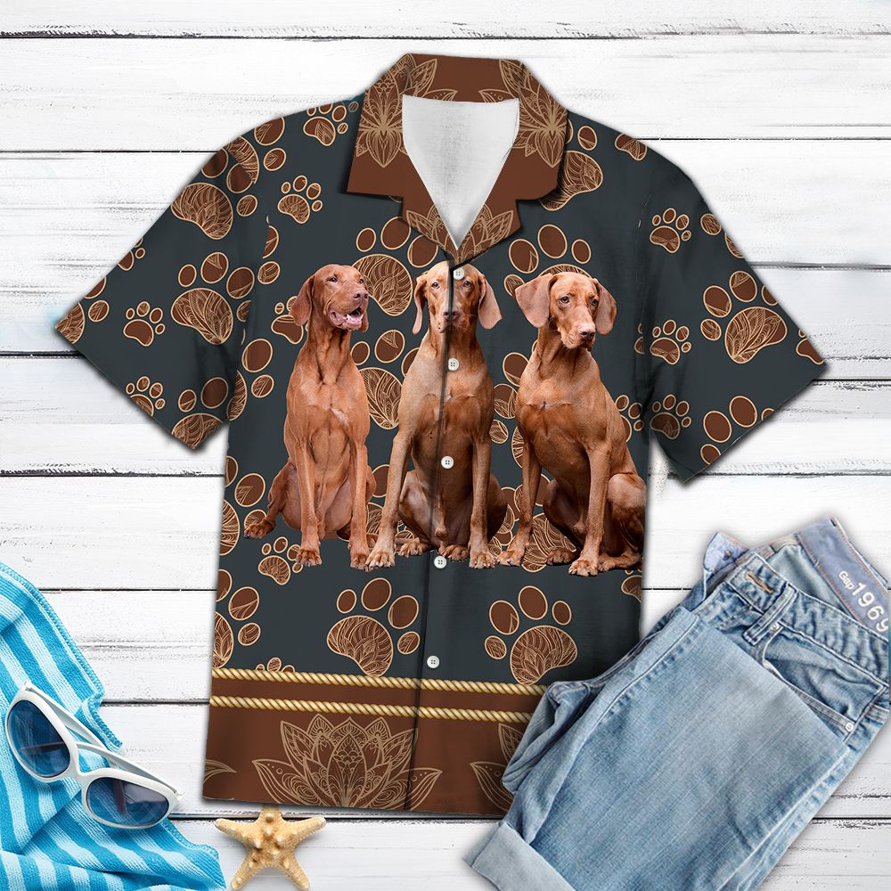 Cute Vizsla H3744 - Hawaii Shirt