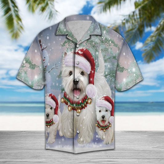 Cute West Highland White Terrier H3748 - Hawaii Shirt