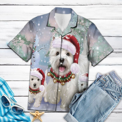 Cute West Highland White Terrier H3748 - Hawaii Shirt
