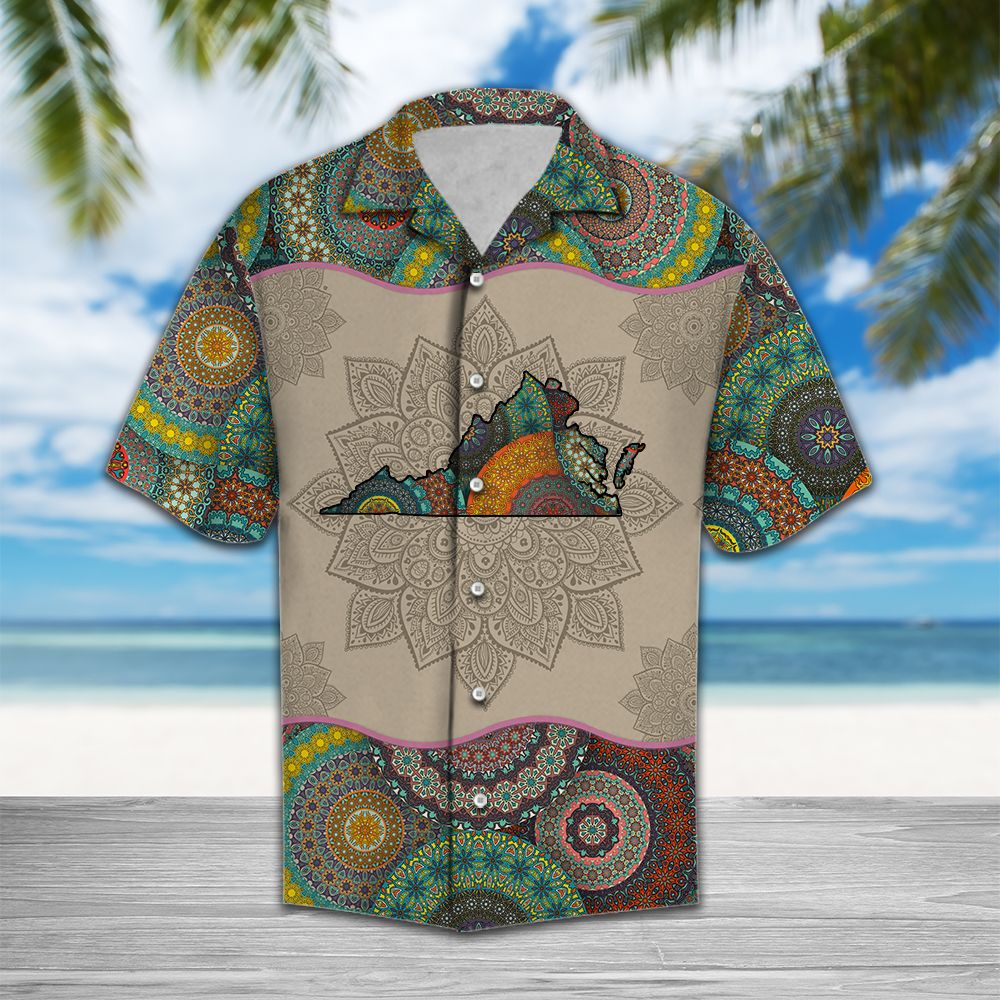 Awesome Virginia Mandala H27044 - Hawaii Shirt