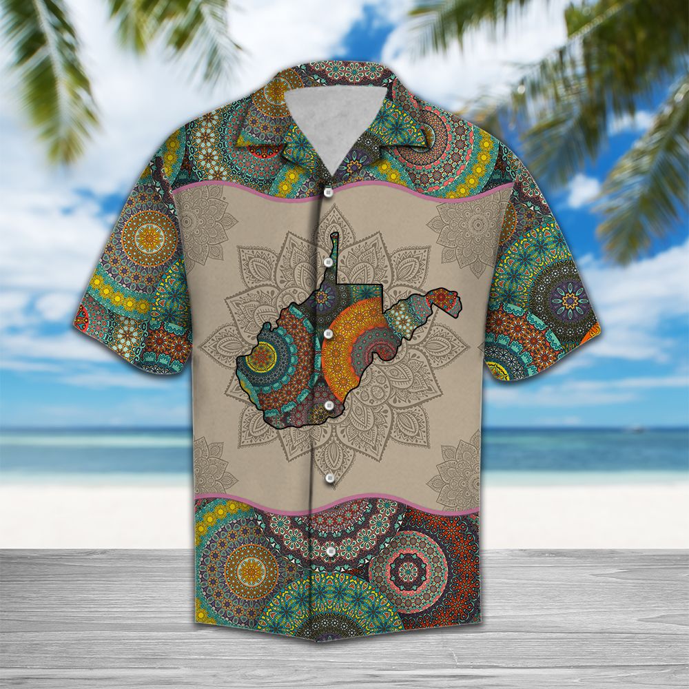 Awesome West Virginia Mandala H27046 - Hawaii Shirt