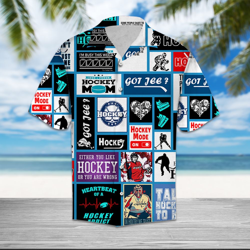 Hockey Heartbeat T0307 - Hawaii Shirt