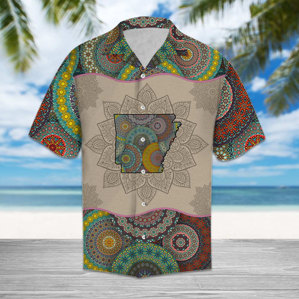 Awesome Arkansas Mandala H27013 - Hawaii Shirt