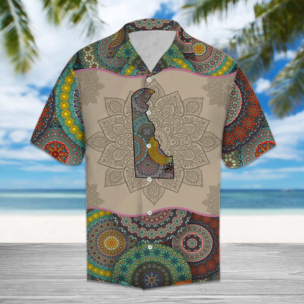 Awesome Delaware Mandala H27016 - Hawaii Shirt
