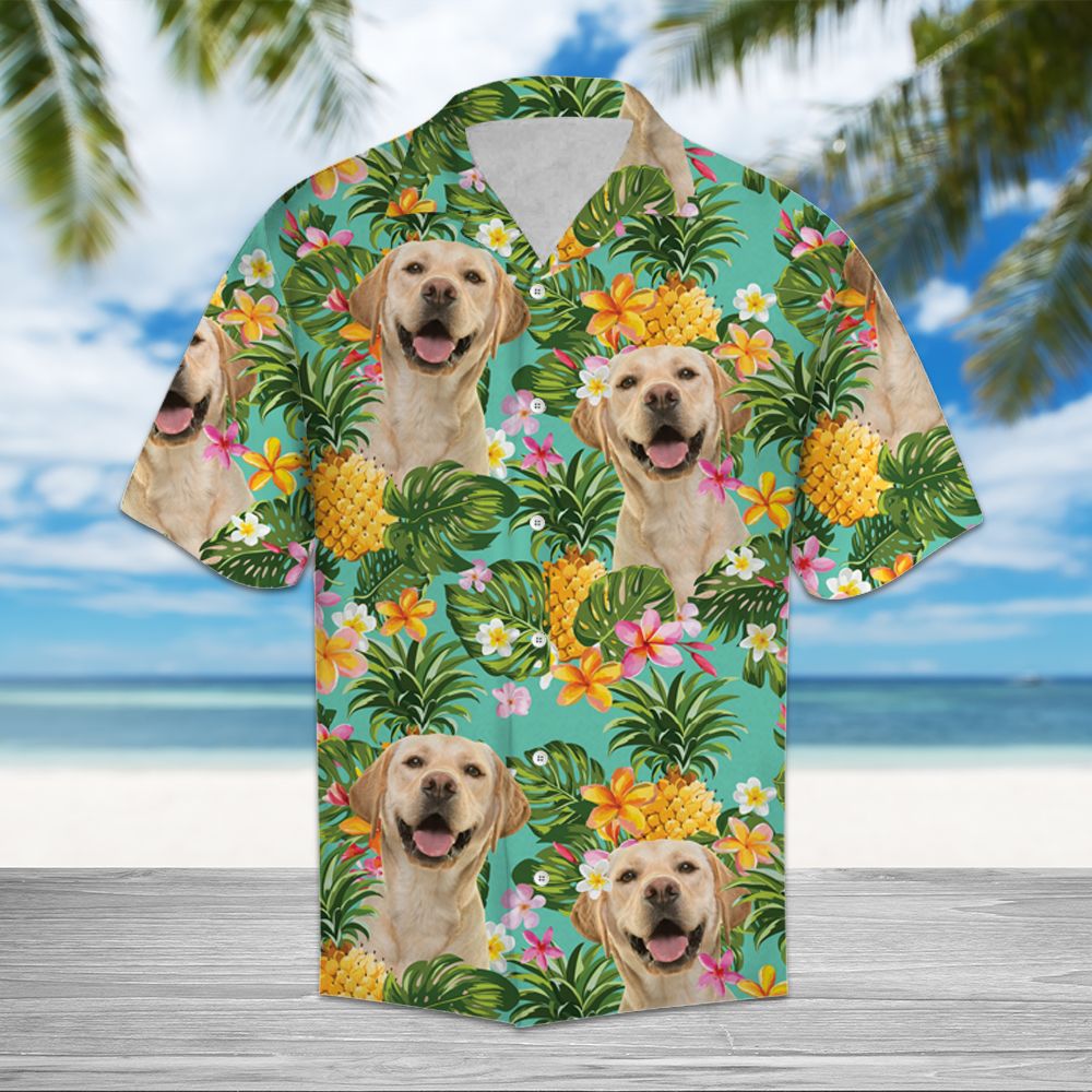 Tropical Pineapple Labrador Retriever H37006 - Hawaii Shirt