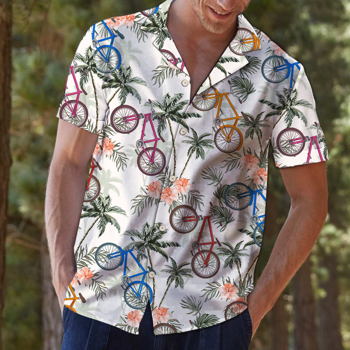 Bike Tropical Vintage T0307 - Hawaii Shirt