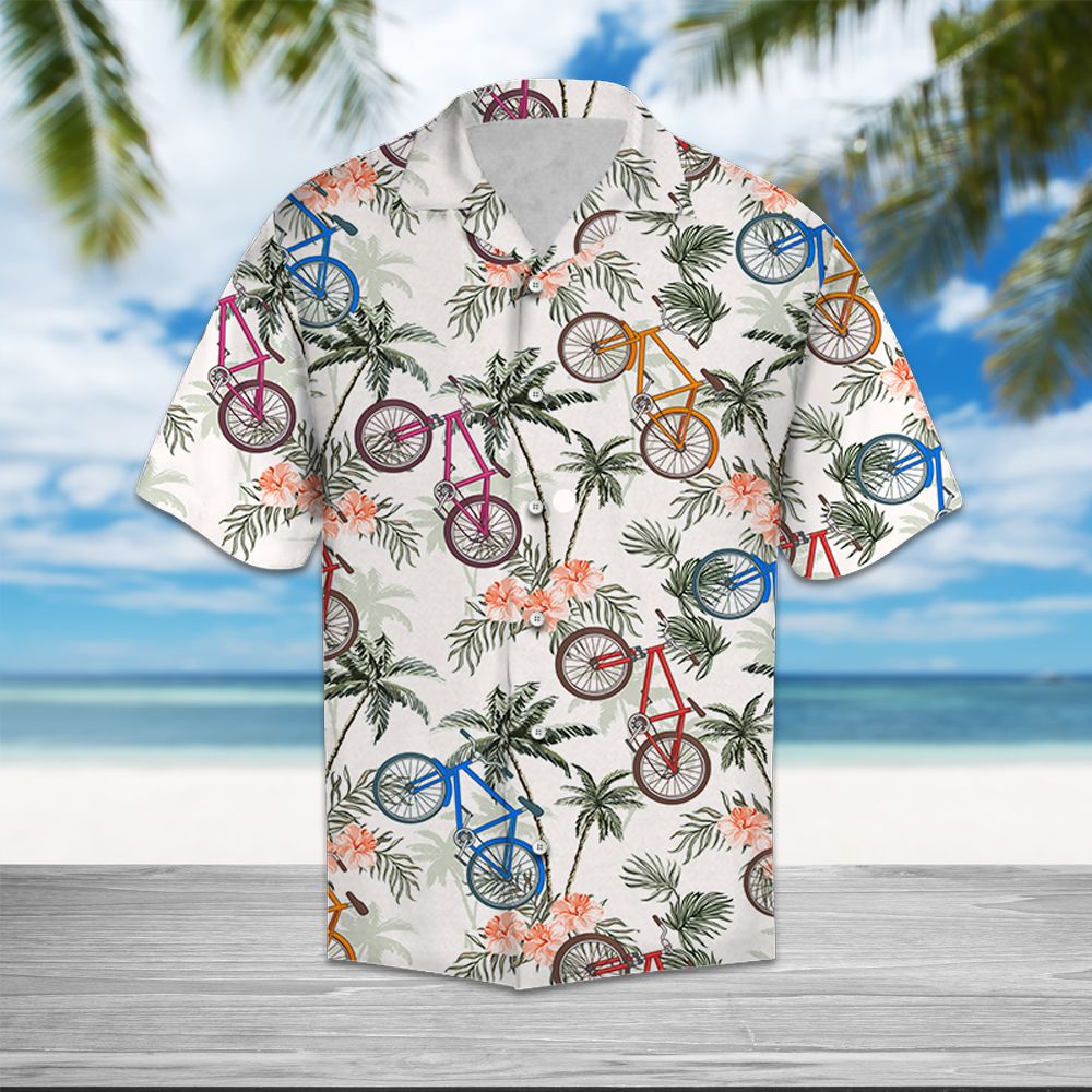 Bike Tropical Vintage T0307 - Hawaii Shirt