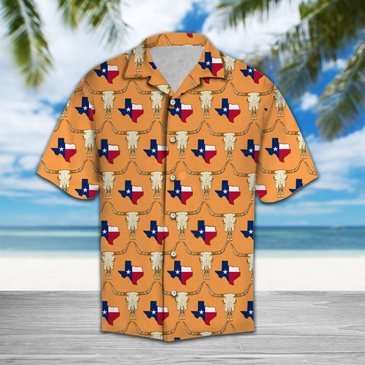Texas Longhorn H37016 - Hawaii Shirt