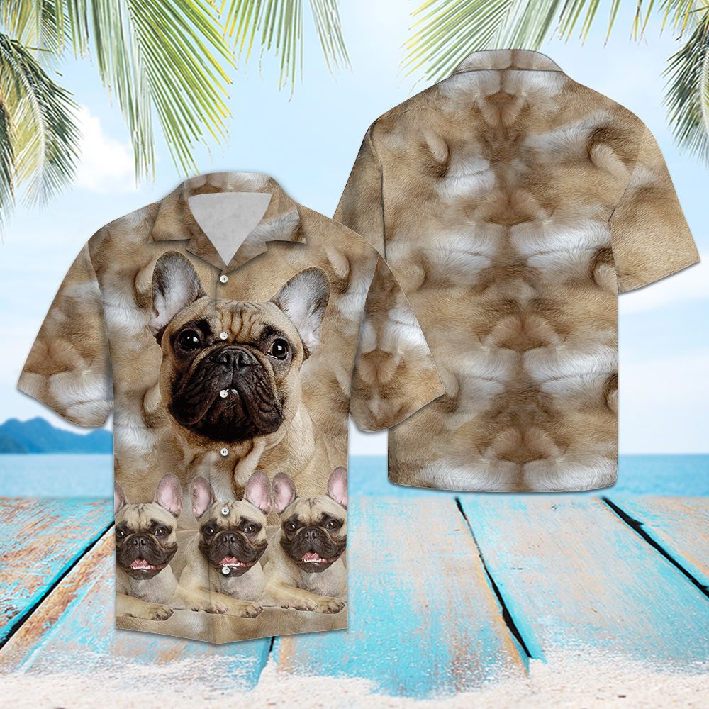 Awesome French Bulldog G5703 - Hawaii Shirt