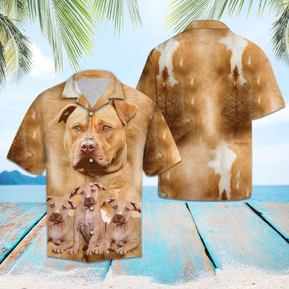 Awesome American Pit Bull Terrier G5703 - Hawaii Shirt