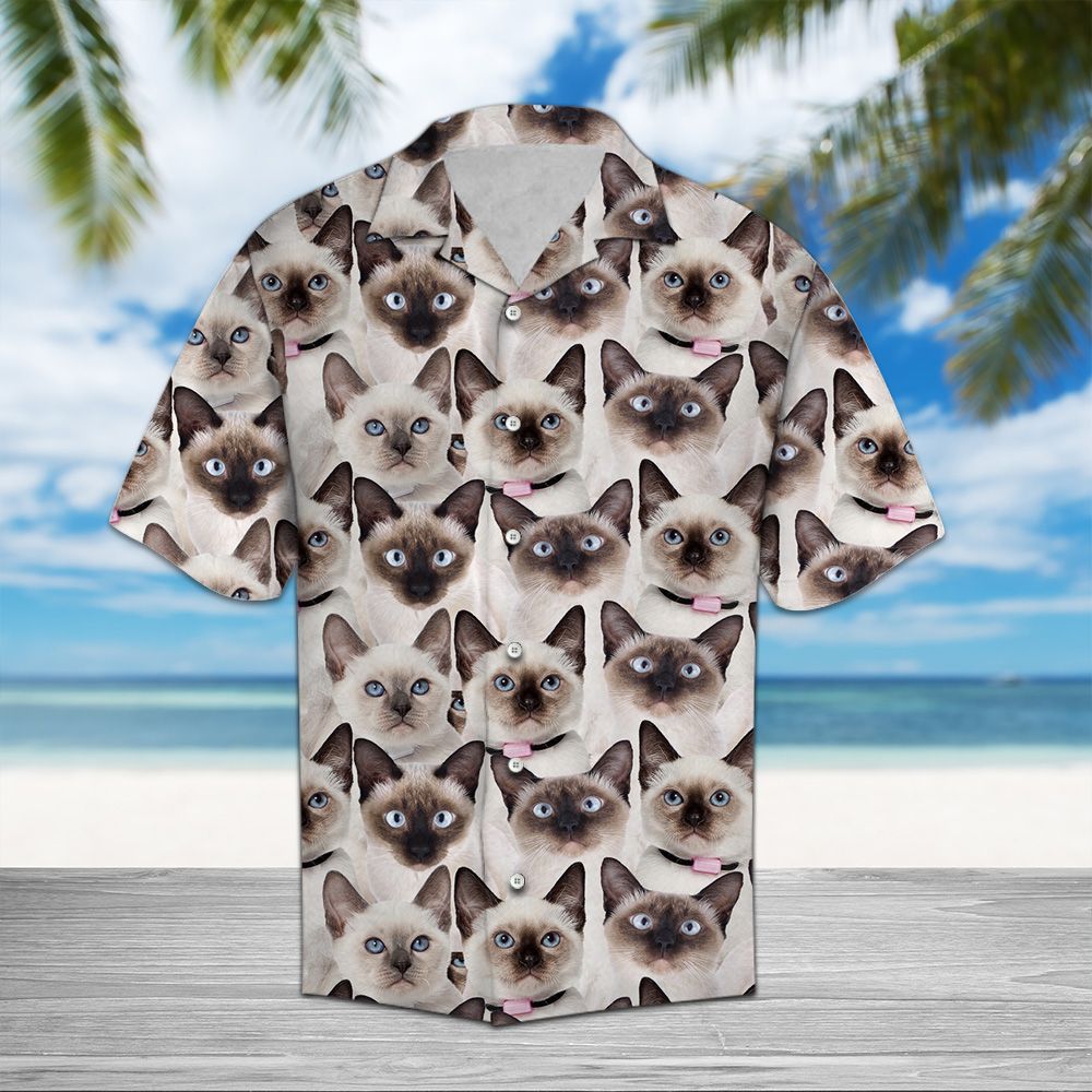 Thai Cat Awesome D0607 - Hawaii Shirt