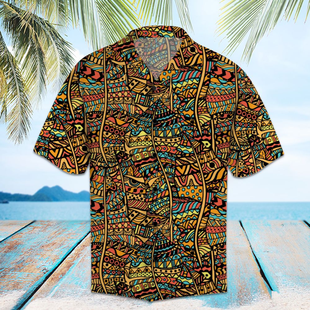 Amazing Zentangle H3781 - Hawaii Shirt