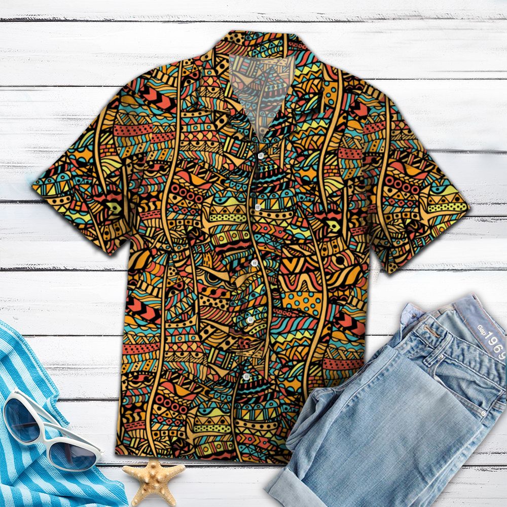 Amazing Zentangle H3781 - Hawaii Shirt