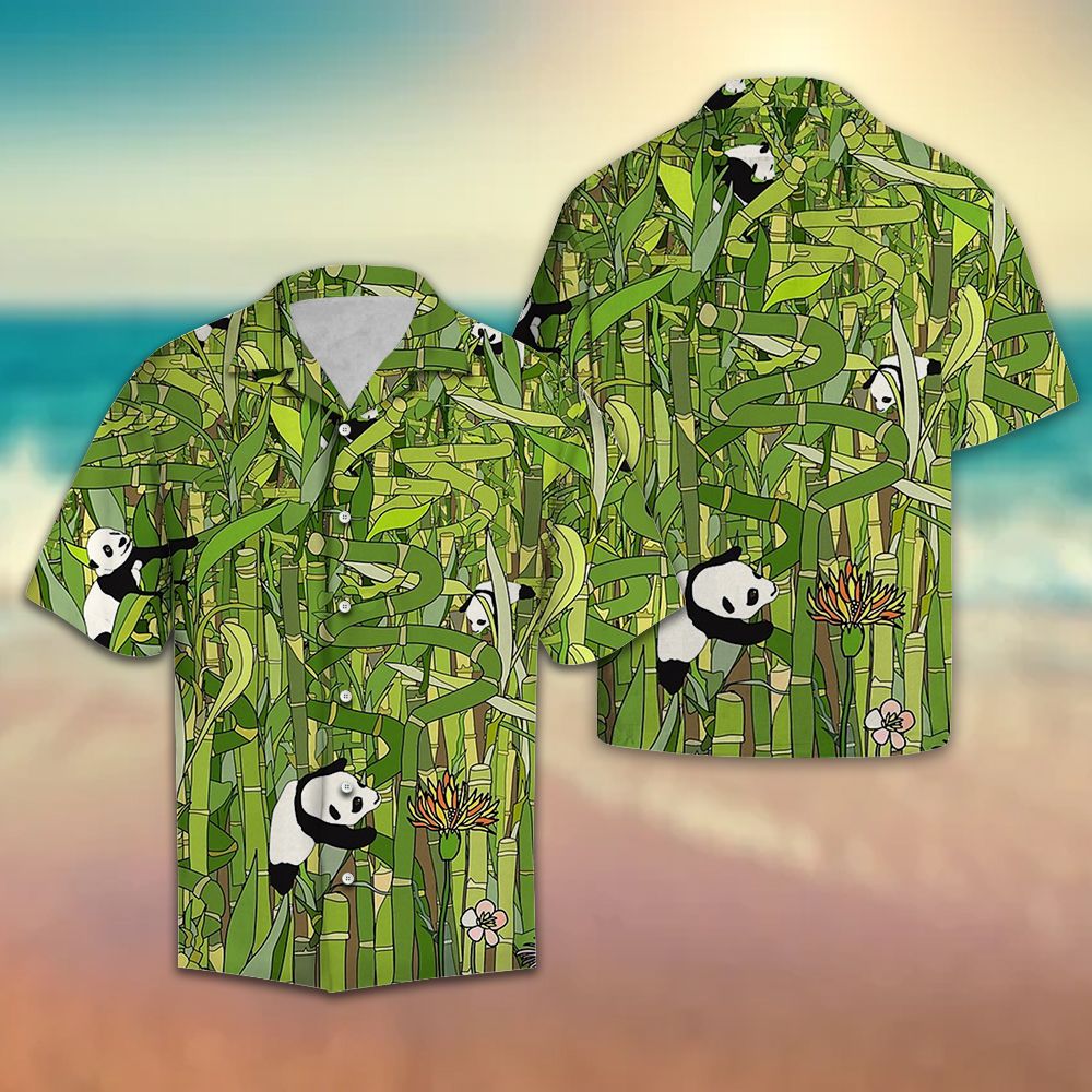 Bamboo Panda G5706 - Hawaii Shirt