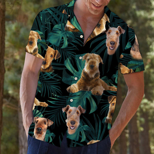 Airedale Terrier Tropical Jungle G5706 - Hawaii Shirt