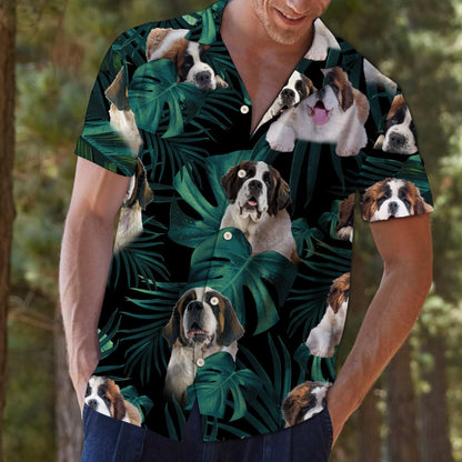 Saint Bernard Tropical Jungle G5706 - Hawaii Shirt