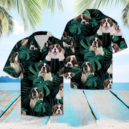 Saint Bernard Tropical Jungle G5706 - Hawaii Shirt