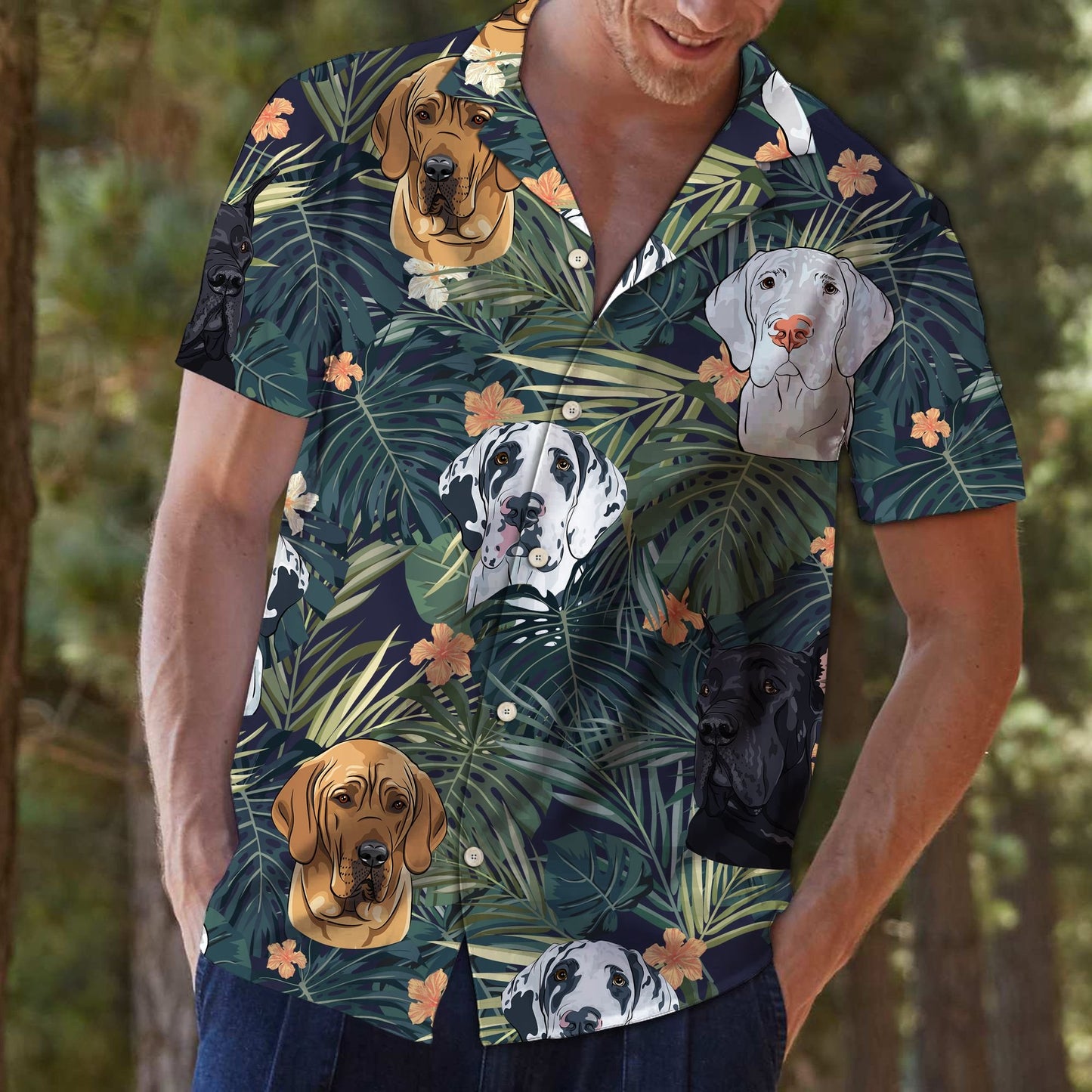 Great Dane Tropical Plants G5706 - Hawaii Shirt