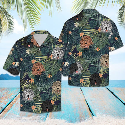 Goldendoodle Tropical Plants G5706 - Hawaii Shirt