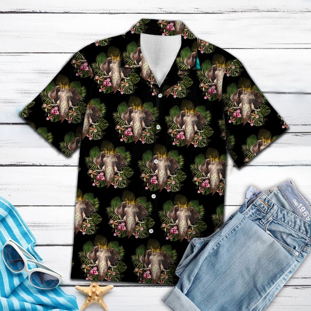 Elephant King T0607 - Hawaii Shirt