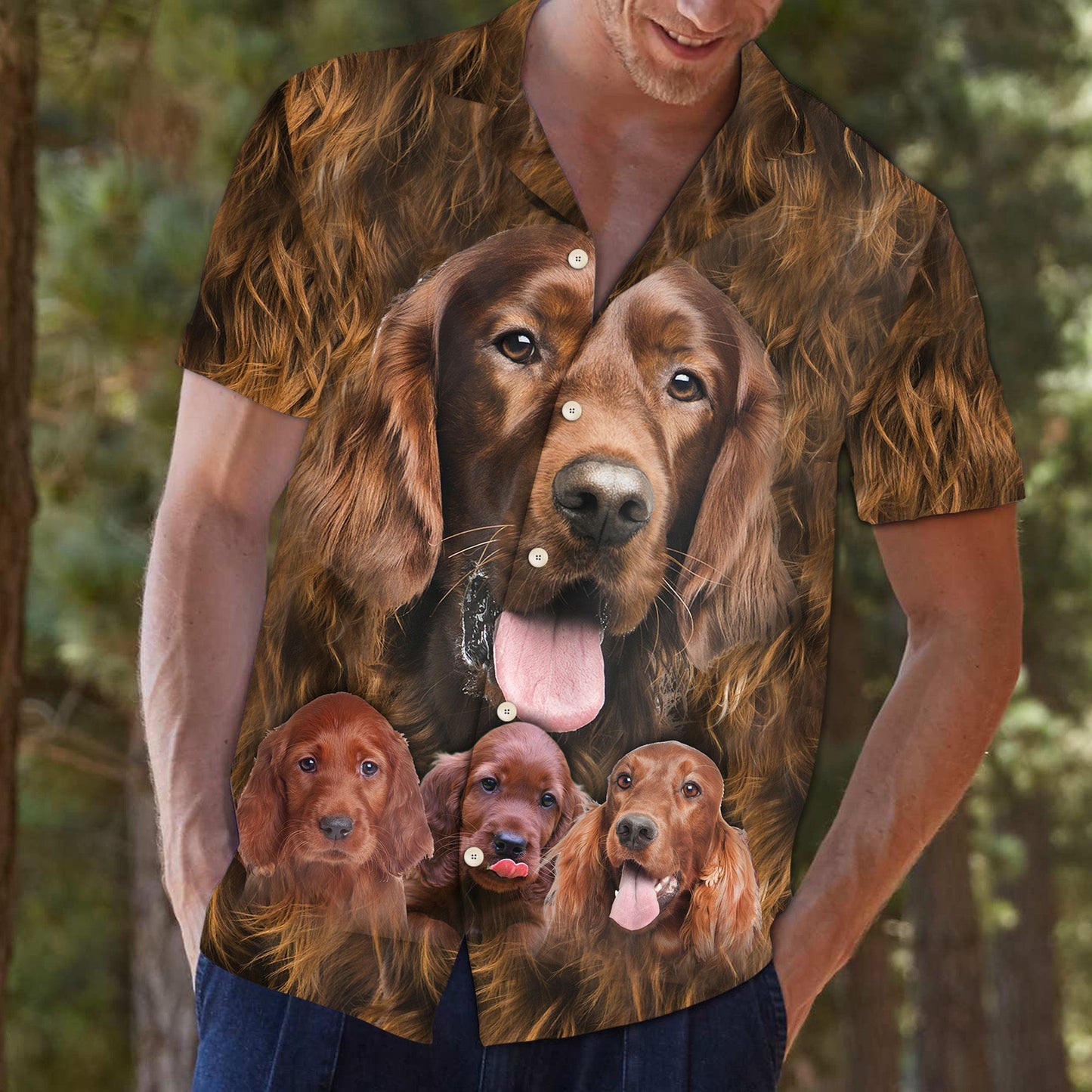 Irish Setter Great D0607 - Hawaii Shirt