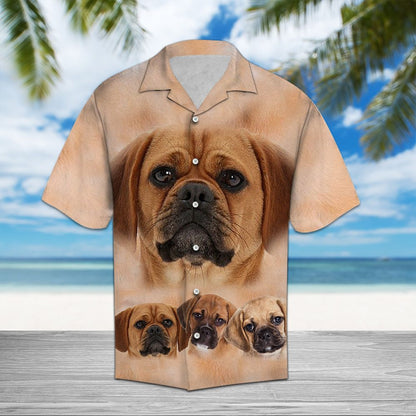 Puggle Great D0607 - Hawaii Shirt