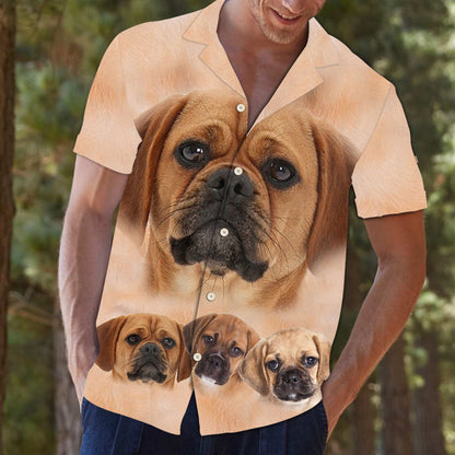 Puggle Great D0607 - Hawaii Shirt